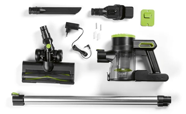 CleanMaxx AKU tyčový a ruční vysavač s rotačním kartáčem 2v1 ATRK-14866 3